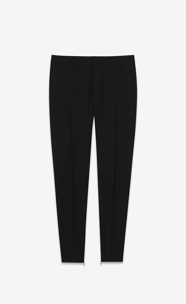 Tuxedo skinny pants in Saint Laurent gabardine